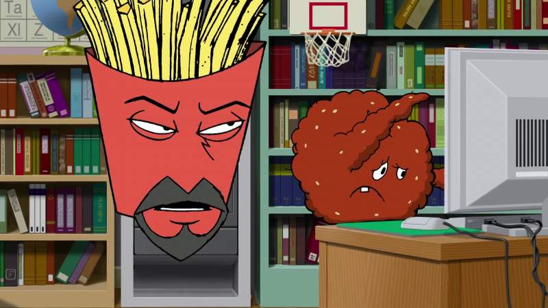Frylock WITH A C MEATWAD