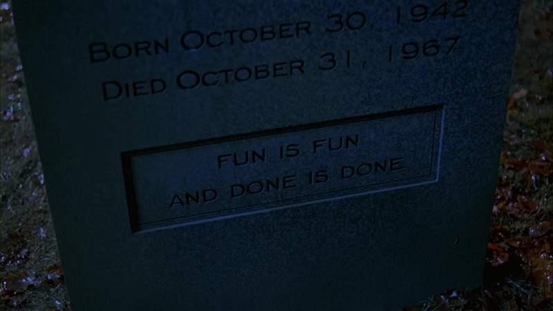 Fun is fun And done is done