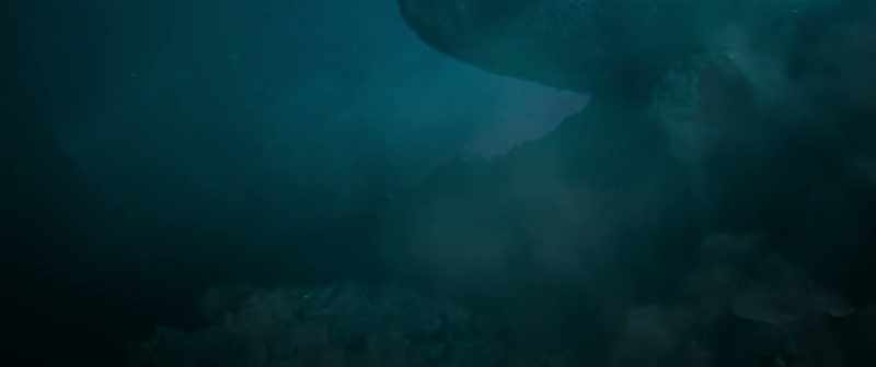 [Fuselage scraping rock]