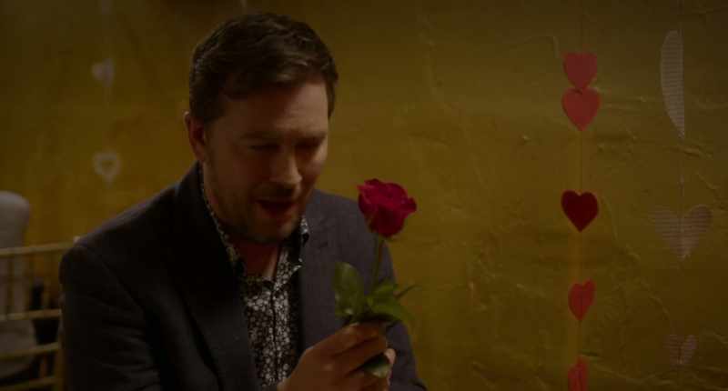 Gaby, will you accept this rose?