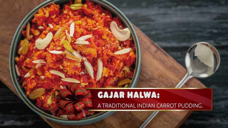 Gajar halwa is basically a traditional Indian dessert