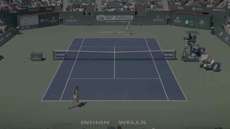 Game and first set. Sakkari