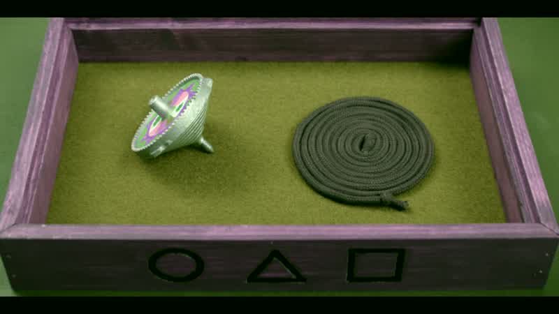 Game four, Spinning Top. And finally, game five, Jegi