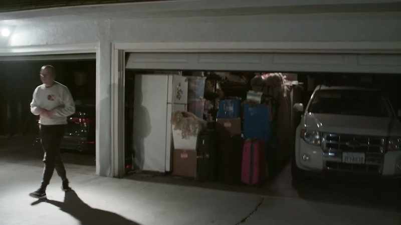 [GARAGE DOOR CLOSING]