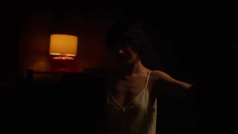 [garage rock music continuing]