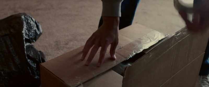 (garbage bag rustling)