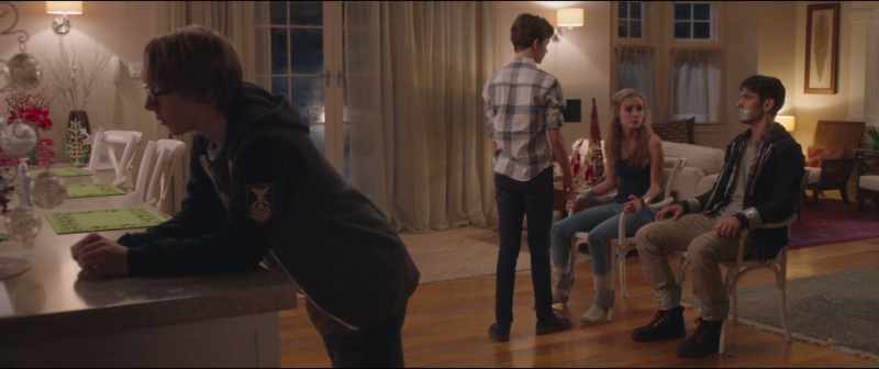 Garrett can go with him to verify the conversation with his roommate
