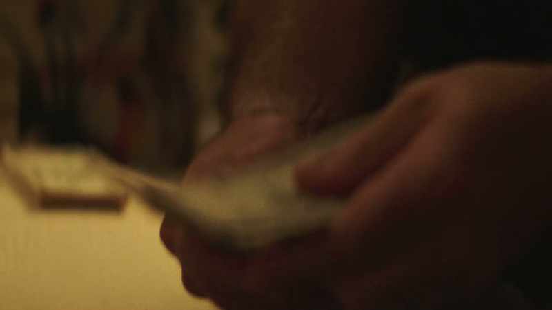GARY: We'd count money until our hands were just filthy