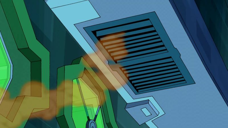 [ GAS HISSING ] >> Rook: [ GROANS ]