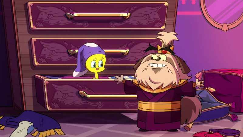 [gasps] A royal ball! Oh, boy!