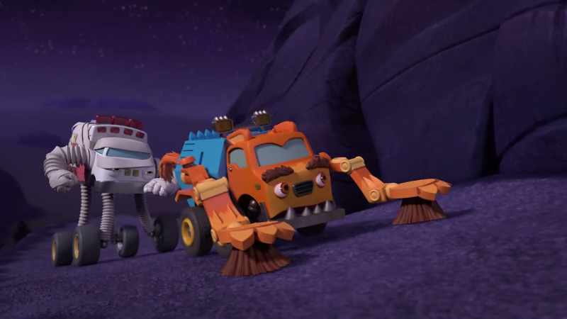 [gasps] Actually, I think we found it. -[muffled voice] Help me!