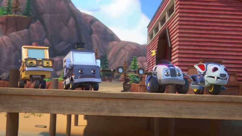 [gasps] And so are the Extreme Riders!
