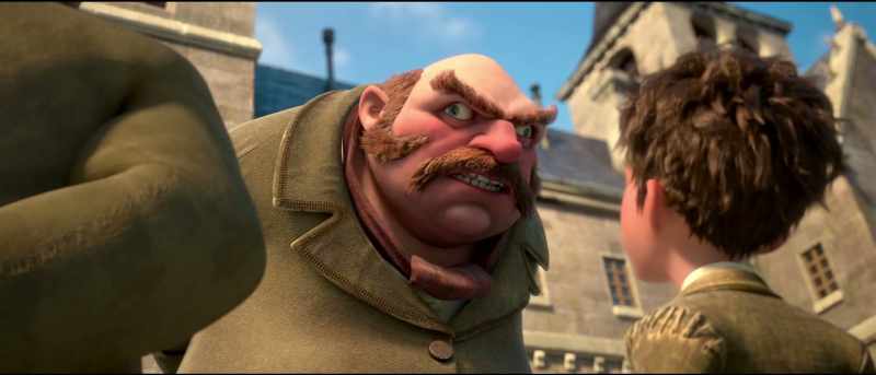 (GASPS) - (GRUMBLES) Go get Felicie!