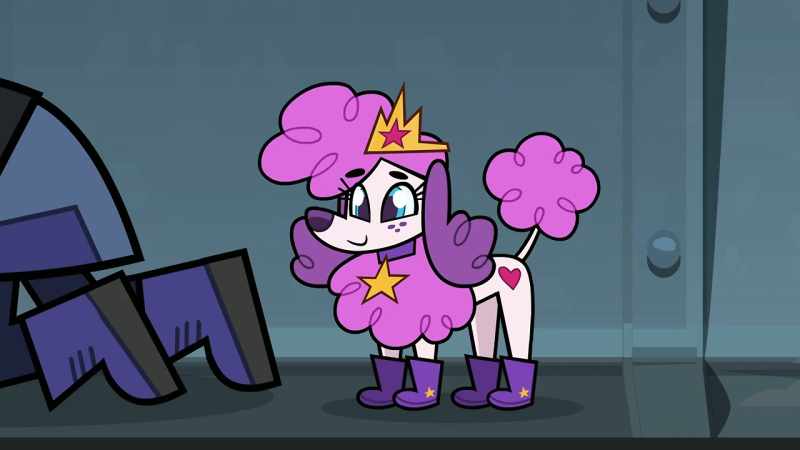 (Gasps) Is that my princess poodle!