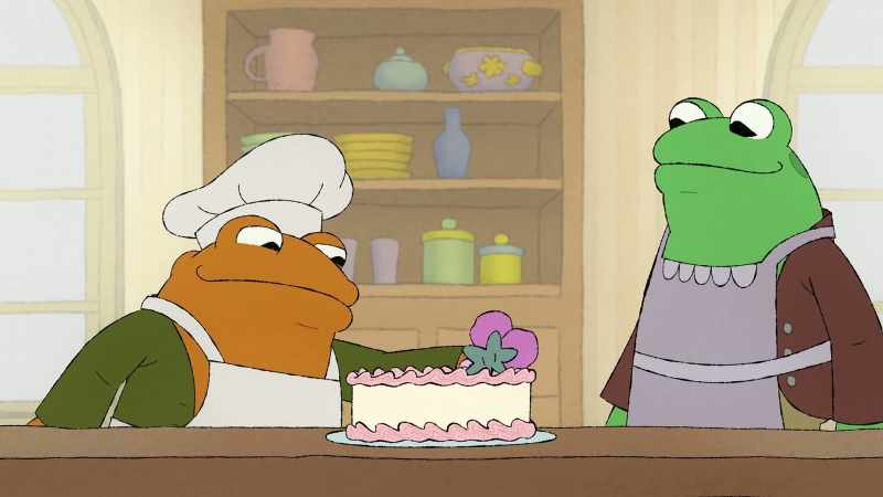 [gasps] Look what you did, Toad.This cake looks wonderful!