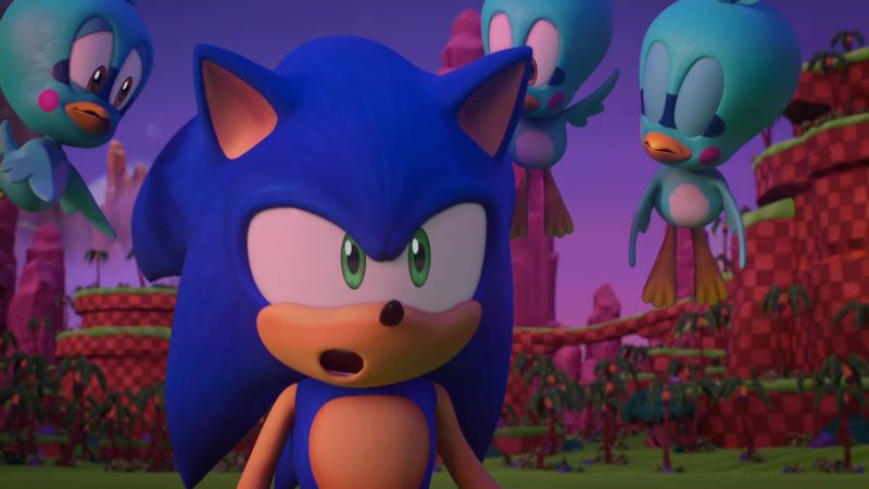 [gasps] Oh, no! Eggman!