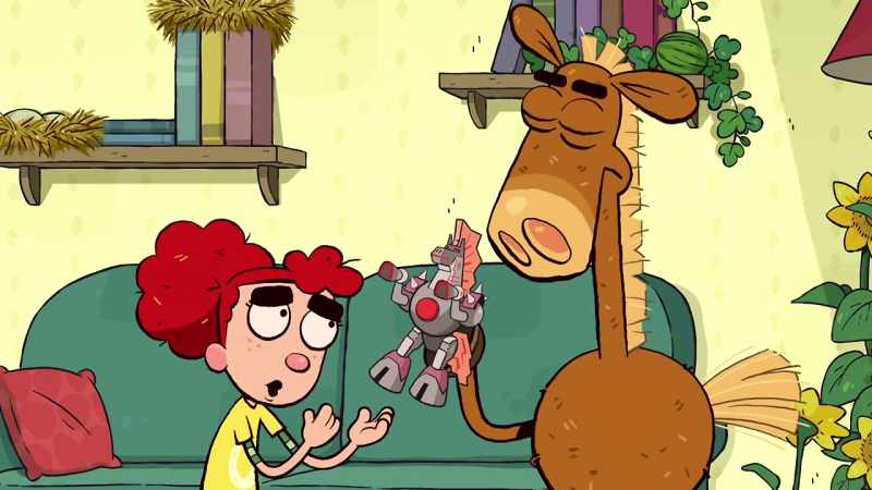 [gasps] She was brainwashed by your action figure, Pony