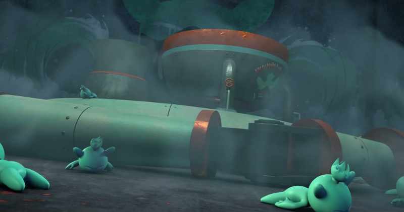 [gasps] -[toys squeak]