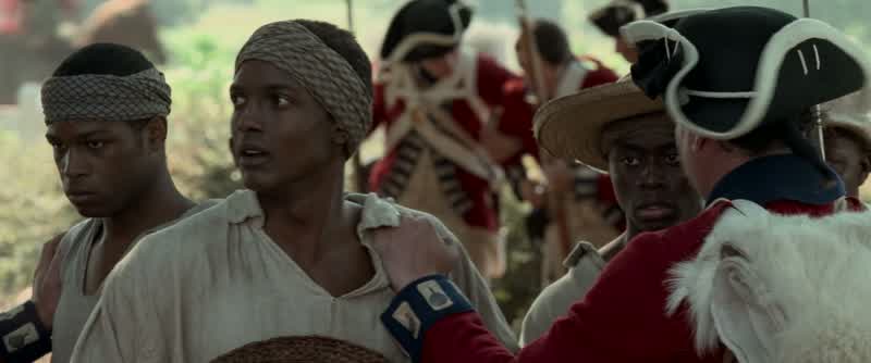 Gates marched us straight at the Redcoats