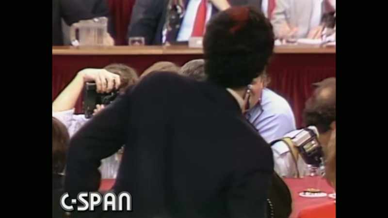 (GAVEL BANGS)