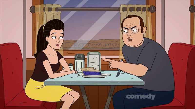 Geez... - No, no, you can never tell her!
