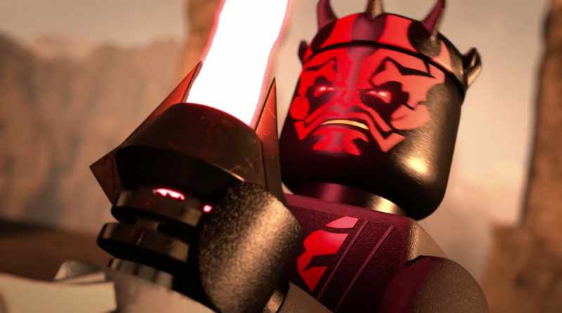 (GENERAL GRIEVOUS GRUNTS) -(DARTH MAUL GROWLS)