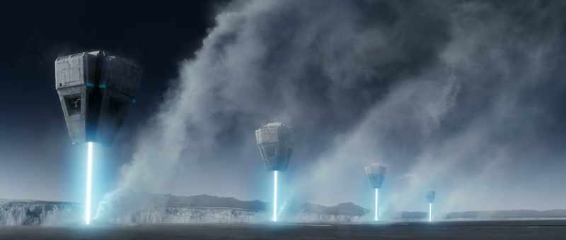 generating enough atmosphere to warm the planet