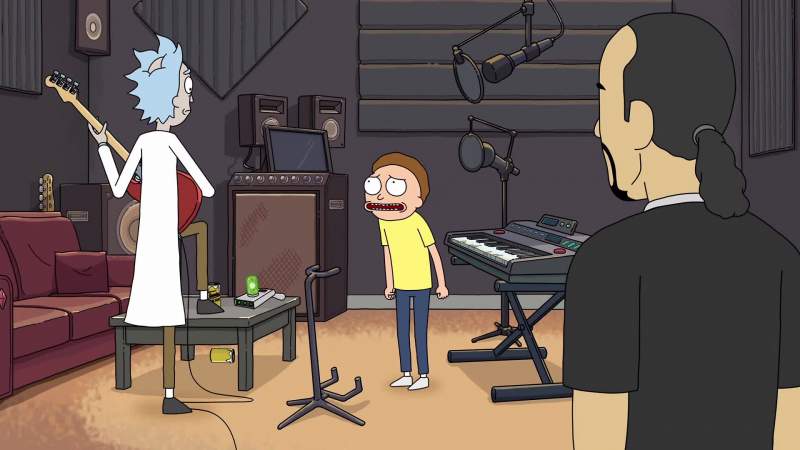 Genius happens in the moment morty