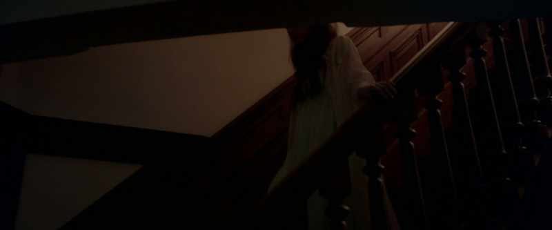 [gentle music darkens]