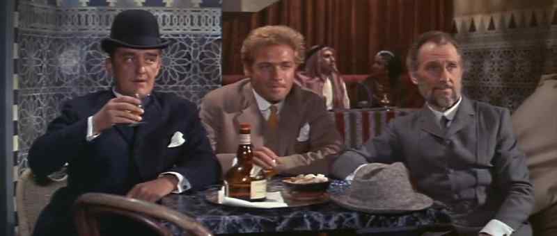 Gentlemen, we don't want any unpleasantness this evening