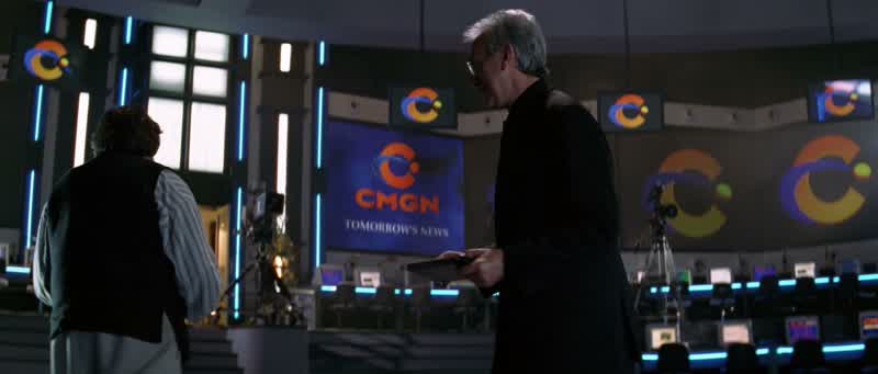 Gentlemen and ladies hold the pressesThis just inBy a curious quirk of fate we have the perfect storywith which to launch our satellite news network tonightIt seems a small crisis is brewing in the