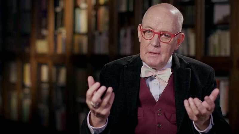 GEOFFREY WANSELL: It's as if he's emerging