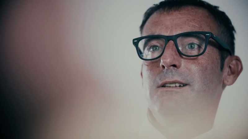 GEOFFREY WANSELL: There were no tears running down his cheeks