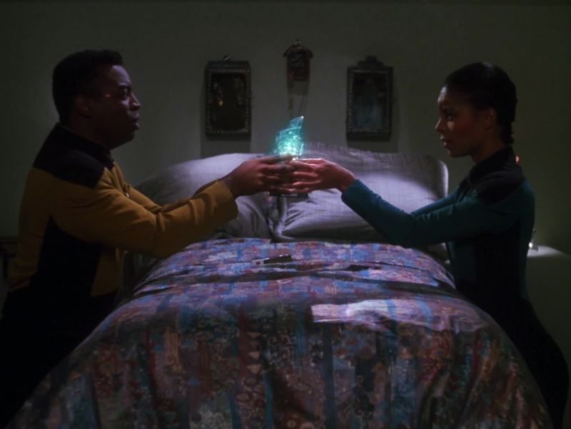 Geordi? - I can see you!