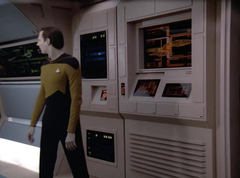 Geordi, I just had a strange conversation with your assistant
