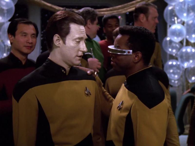 Geordi, it is good to see you
