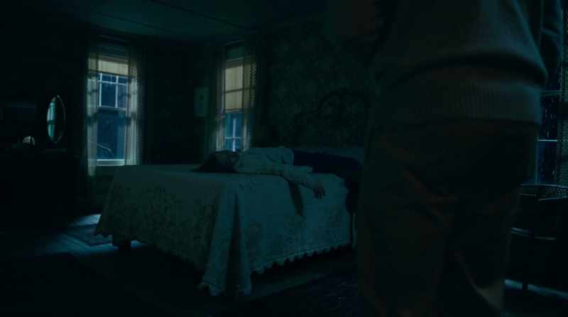 [George crying] -[floor creaking]