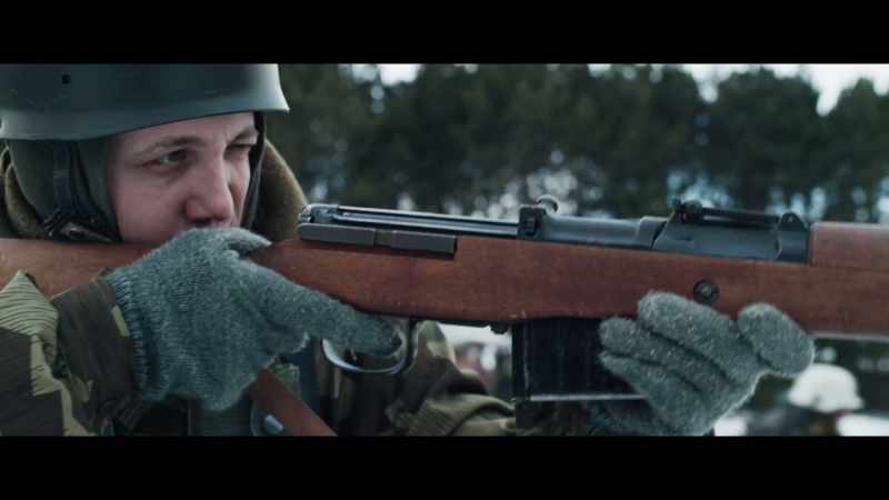 (German soldiers shouting)