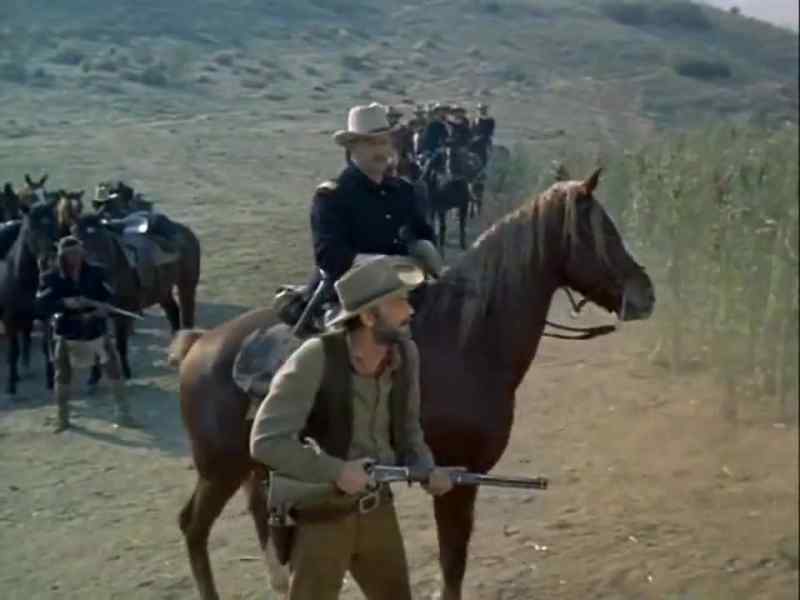 Get around the cornfield. I'm goin in an' flush him out