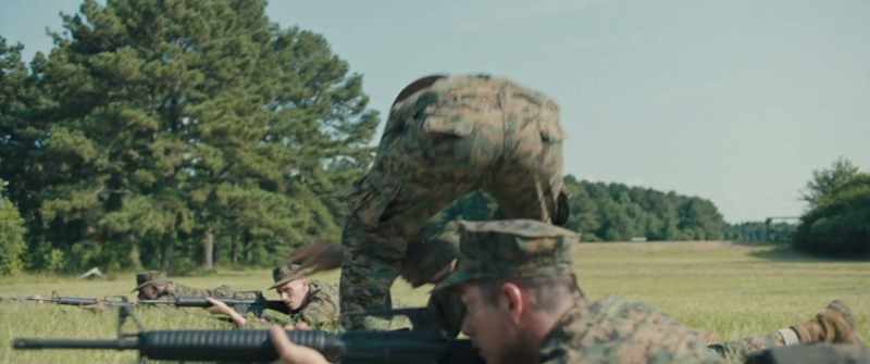 Get your ass up. Get your ass up and put the gun down. Get up!