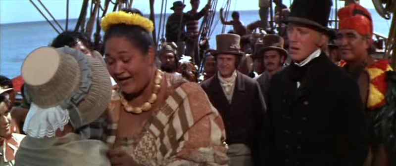 Get away this ship. We got too much preacher-man here