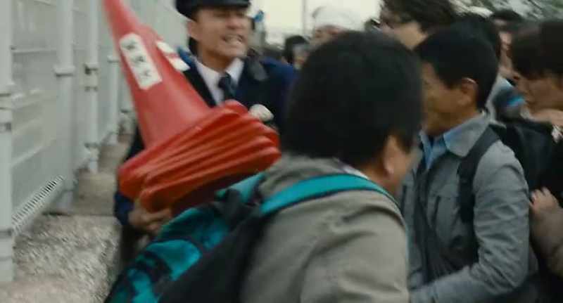 Get back for your own safety!