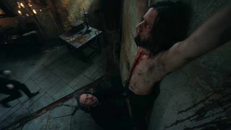 Get him down. [ Continues gagging ]