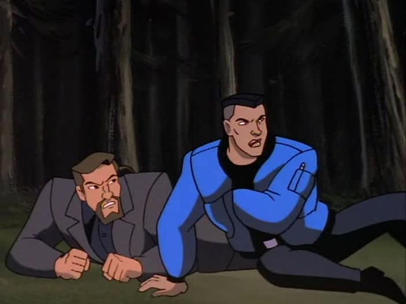 Get down! I thought you said this camp was secure