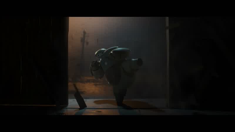 Get him, Baymax!