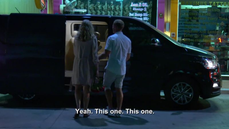 Get in the back seat