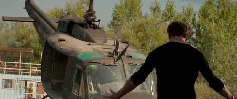 Get in the chopper and go!