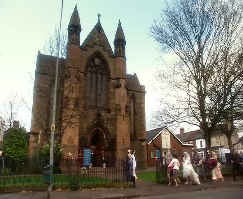 Get in the church!