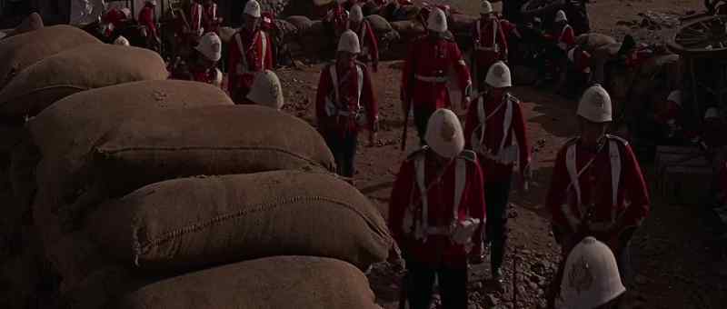 Get in the redoubt, my lucky lads. Make a move