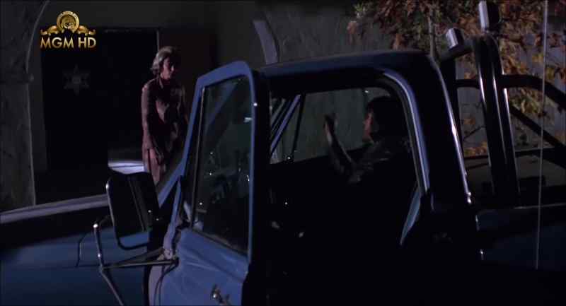 Get in the truck!